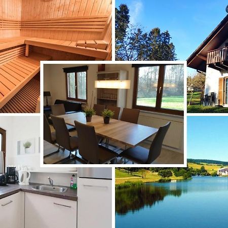 Seepark Kirchheim Ferienhaus Bei Zeta Mit Sauna Esterno foto