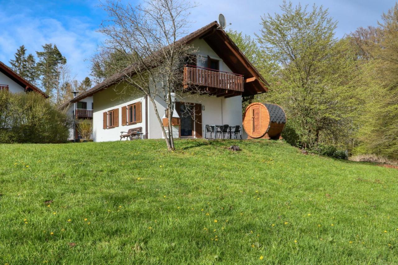 Seepark Kirchheim Ferienhaus Bei Zeta Mit Sauna Esterno foto